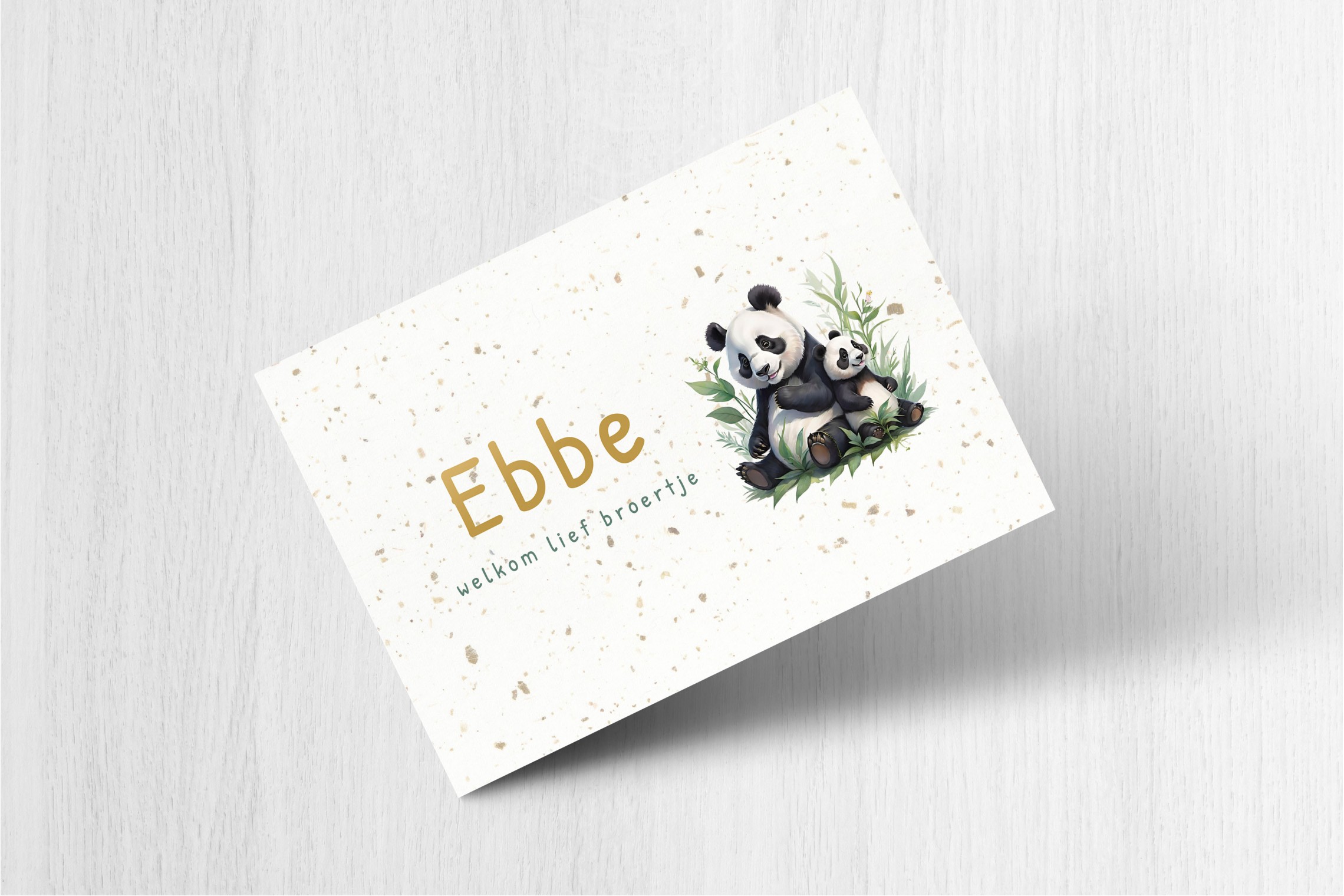 Grote panda en kleine panda